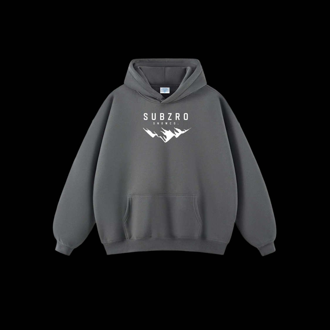 FLEECE LINED HOODIE (True to size)